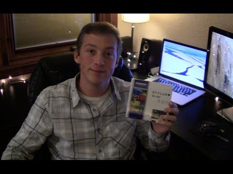 Olympus Stylus VG-180 Camera Unboxing