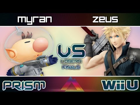 PRISM 136 -  Myran (Olimar) vs.  Zeus (Cloud) - Losers Finals - Smash Wii U