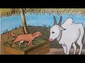 4th std, English 2. Aesop's Fables II. THE DOG IN THE MANGER very easy explaination in hindi? watch