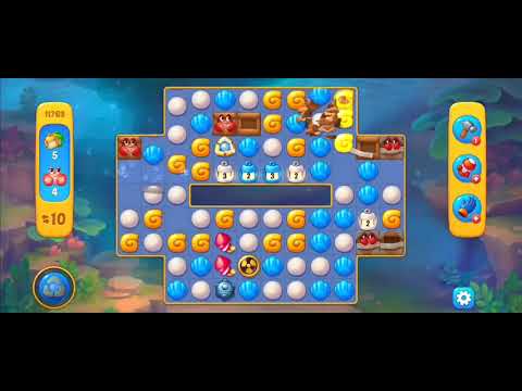 Fishdom Easy Level 11769 (with ingame lightning booster) @choraelmin