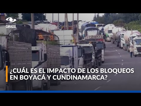 "Por favor, levanten el paro":  viajeros atrapados por protestas en Boyacá y Cundinamarca
