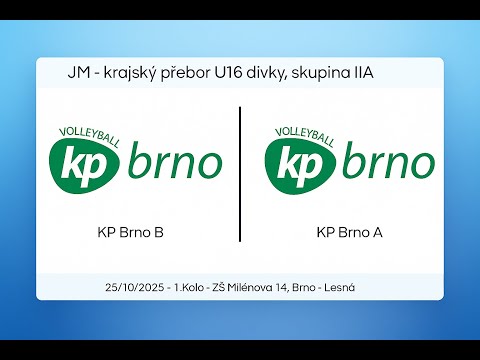 JM-U16Z: Královo Pole Brno B x Královo Pole Brno A