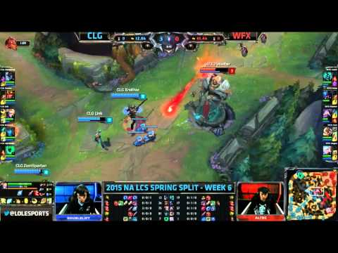 NA LCS Woche 6 Tag 1 - CLG vs Winterfox
