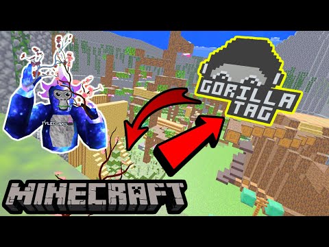 I Played Gorilla Tag VR Remade in Minecraft But in Gorilla Tag