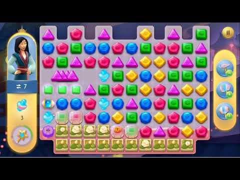 Disney Princess Majestic Quest Level 510 - No Boosters