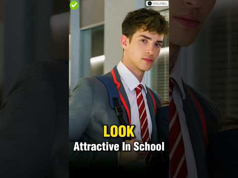 3 Tips to Look Attractive in School ✅ || #shorts #viral