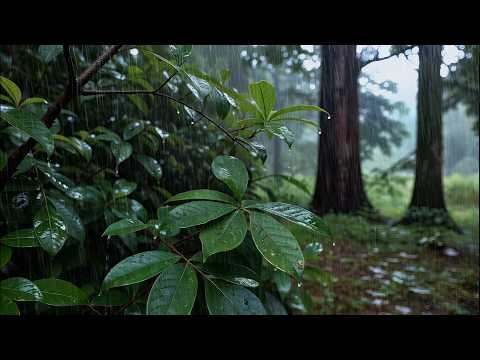 Warning: Gentle Forest Rain Sounds — Only for Those Who Want to Deep Sleep, Relax, Unwind & Naps