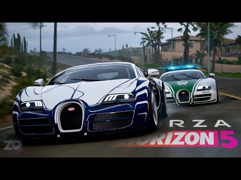Dubai Police + L’Or Blanc BUGATTI VEYRON Tuning - FORZA HORIZON 5