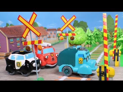 Statečná autíčka - 03 Problémy na kolejích - Stop Motion