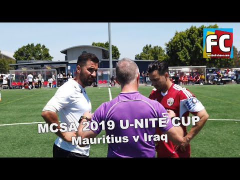 2019 U-NITE Cup - QF -  Mauritius v Iraq
