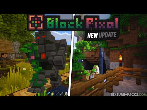 Block Pixel 1.20/1.19.4 - Minecraft Texture Pack Download