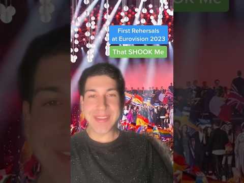 Shocking First Rehearsals at Eurovision 2023 #esc #eurovision #eurovisionsongcontest #esc2023