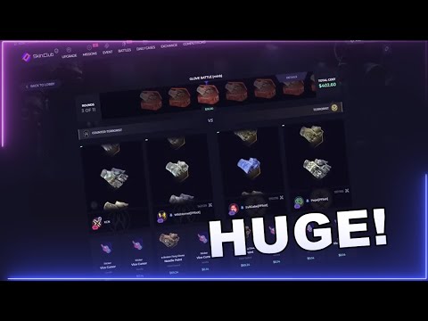 HUGE CASHOUT ON SKIN CLUB!