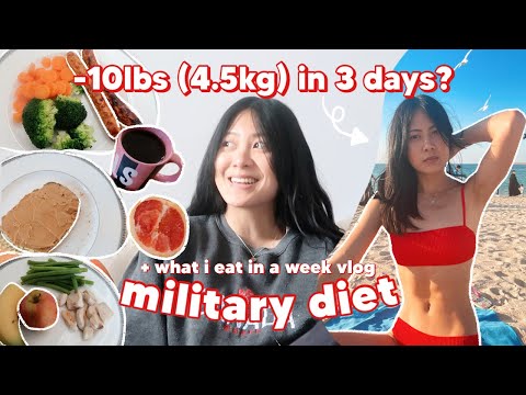 lose 10lbs in 3 days?! i tried the military diet for a week | viola helen