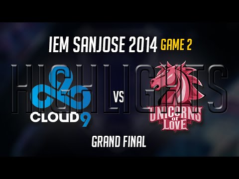 Cloud 9 vs Unicorns of Love Highlights Game 2 Final | IEM San Jose 2014 Grand-Final | C9 vs UOL G2