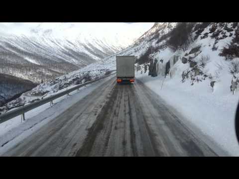 23.03.2014 Agrafka na drodze 52 do drogi 16. Norwegia