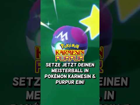 Wirf JETZT deinen MEISTERBALL in Pokémon Karmesin & Purpur!!!