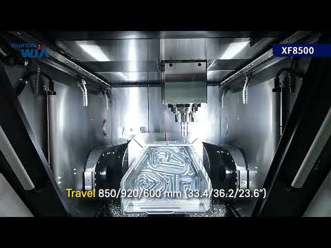 HYUNDAI WIA CNC MACHINE TOOLS XF8500 5-Axis Machining Centers | Hillary Machinery (2)