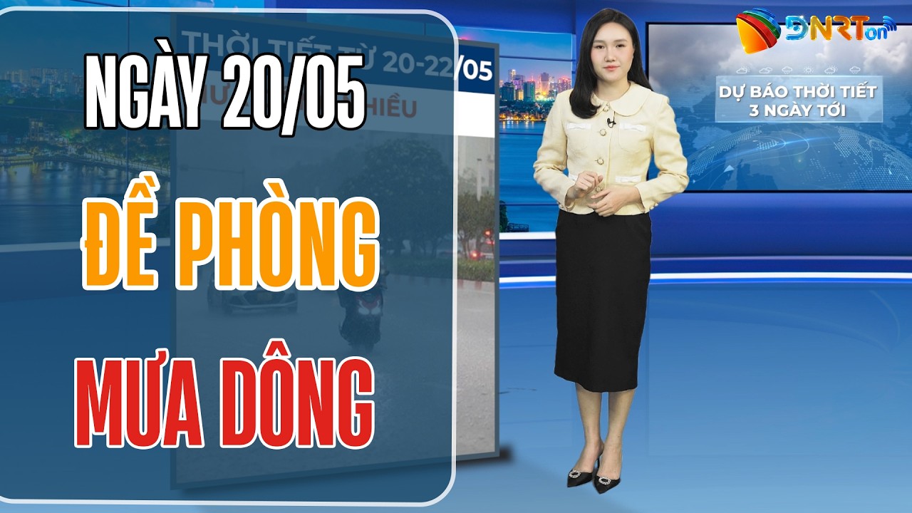 Dự báo thời tiết Đà Nẵng 20-22/05 | Ban ngày oi nóng, chiều tối đề phòng mưa dông lớn trên 70mm