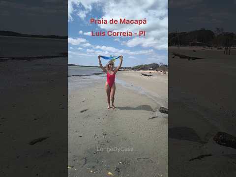 Praia de Macapá, Luís Correia - PI #longedycasa