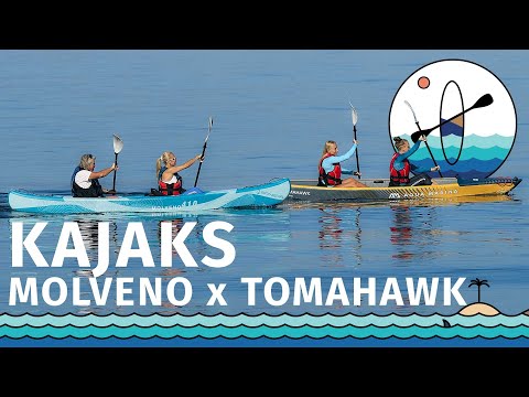 [PADDELT.DE] Kajak-Vergleich - Tomahawk AIR-K 440 vs. Spinera Molveno