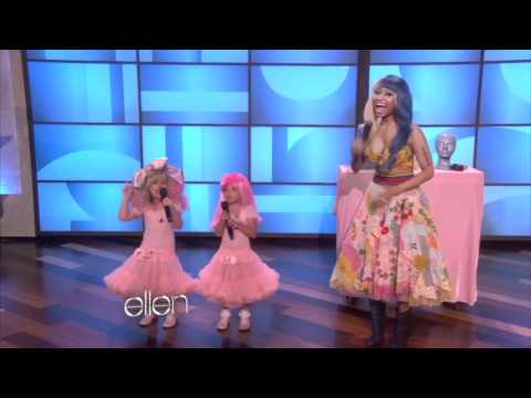 Nicki Minaj Performs With Mini Minaj on Ellen
