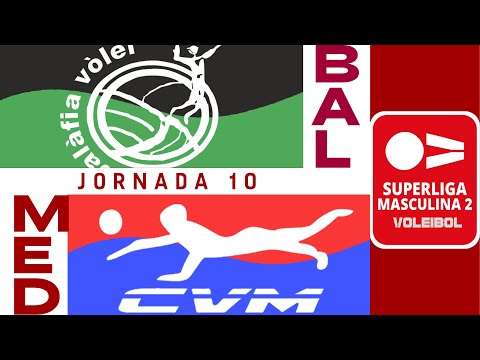 [SM2 Grupo B] Jornada 10 - Rodi Balafiá Vólei Lleida - CV Mediterráneo Castellón
