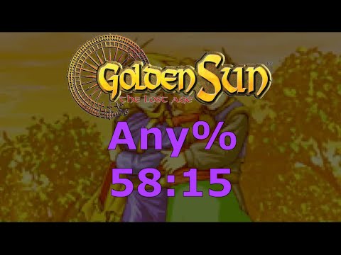 Golden Sun: The Lost Age Any% Speedrun in 58:15 [World Record]