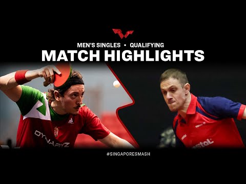 Bence Majoros vs Ovidiu Ionescu | MS Qual | Singapore Smash 2023