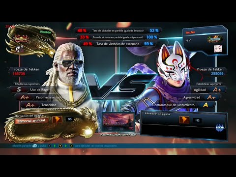L7 40_5 Leroy (Demoledor) vs Kunimitsu (Len_Aon) - Tekken 7 ( Uchiha x24 ) Sin Grafica