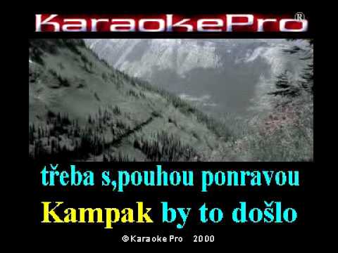 Jan Werich a Jiří Voskovec - Ezob a brabenec (karaoke)