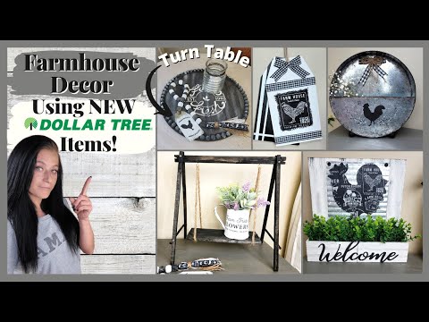 Dollar Tree Bauernhaus-Dekor | Einfache Bauernhaus-DIYs 2022