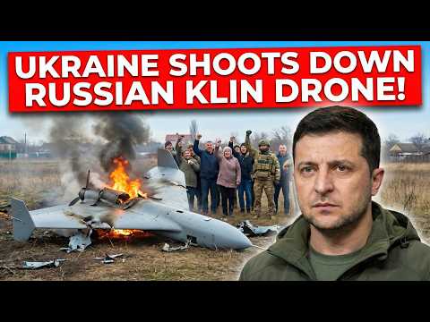 Ukraine SHOOTS Russian Klin Kamikaze Drone for First Time!