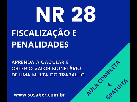 NR 28  aprenda a calcular e monetizar multas do trabalho