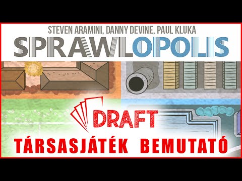 Sprawlopolis társasjáték bemutató - :: DRAFT :: Társasjáték vlog