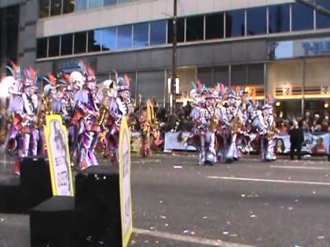 2012 Mummers Parade Greater Kensington String Band Judges stand