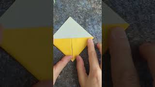 Easy Triangle Corner Origami Bookmark | DIY Paper Craft for Beginners #diy #papercraftsandcreations