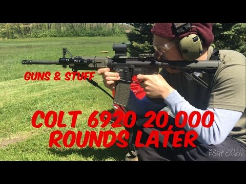 Colt 6920, 20,000 rounds later.
