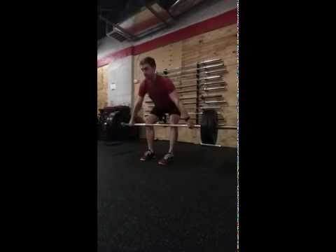 2/26/15 - Segmented Snatch Deadlift - 190#