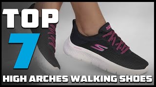 Top 7 Walking Shoes for High Arches: Comfort Meets Style