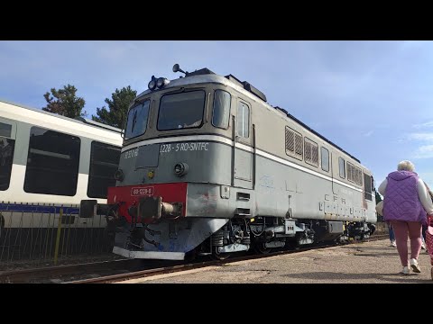 060-DA 60-1228-5 sosește în stația Baia Mare cu R4315 Satu Mare-Baia Mare