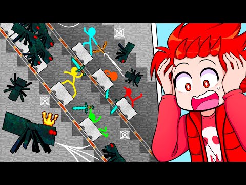 Squad reacts to Animation vs. Minecraft! | by Alan Becker
