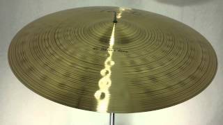 Video thumbnail for Paiste Signature Precision Heavy Ride Cymbal 22" by Drum Center of Portsmouth