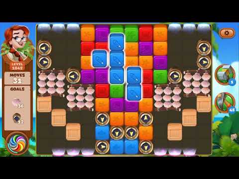 Lost Island Blast Adventure Level 1842 NO BOOSTERS - A S GAMING ✔️