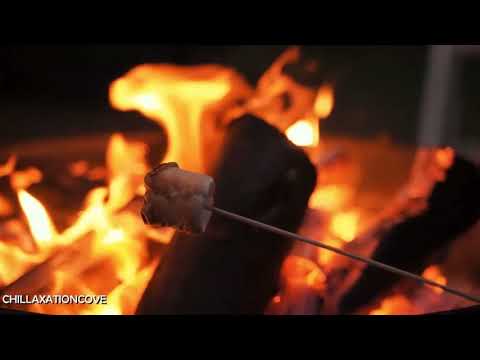 10 Hours Fire Crackling and Marshmallow Roasting for Warm Relaxing Winter Nights #winterfire #winter