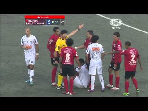Jogo completo - Tijuana (MEX) 2 x 2 Atlético MG - Quartas de Final - Jogo de ida - Libertadores 2013