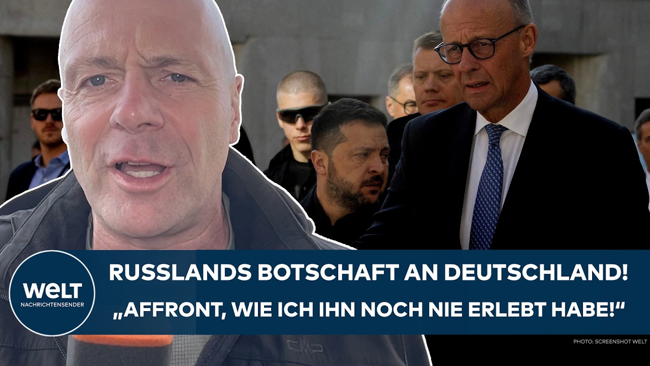 UKRAINE-KRIEG: Russlands Botschaft an Deutschland! "Affront, wie ich ihn noch nie erlebt habe!"
