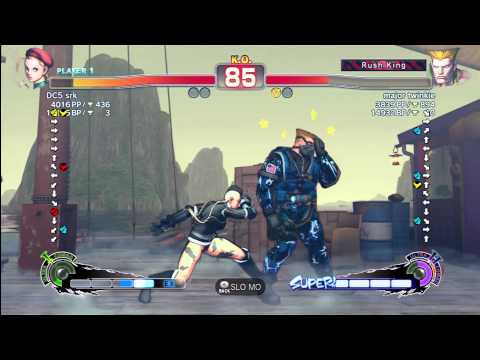 DC5 srk (Cammy) vs Major Twinkie (Guile)