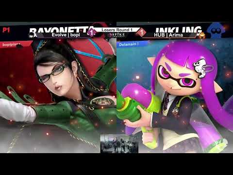 Evolve | Bopi (Bayonetta) VS Hub | Arima (Inkling) [Spike Tournament Mars : Losers Round 8]