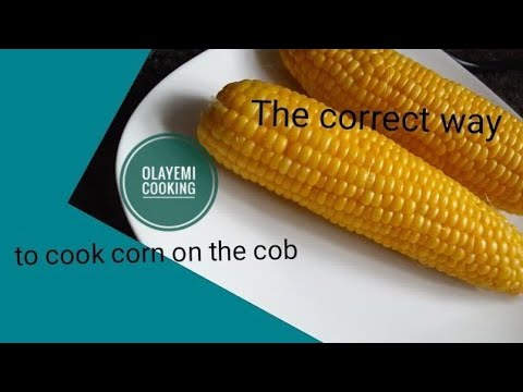THE CORRECT WAY TO COOK CORN ON THE COB | How to BOIL CORN ON THE COB! Easy, Healthy Recipe!